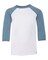 Bella + Canvas® Youth Three Quarter Sleeve Baseball Tee - 3200Y
